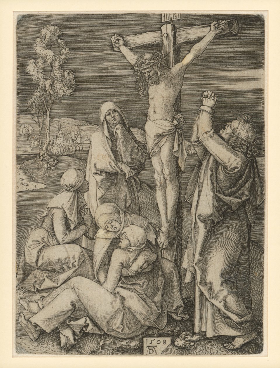 Christus aan het kruis door Albrecht Dürer