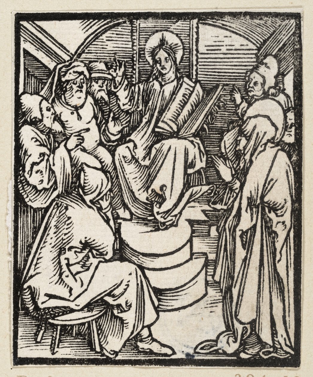 Christus onder de schriftgeleerden (43 religieuze thema