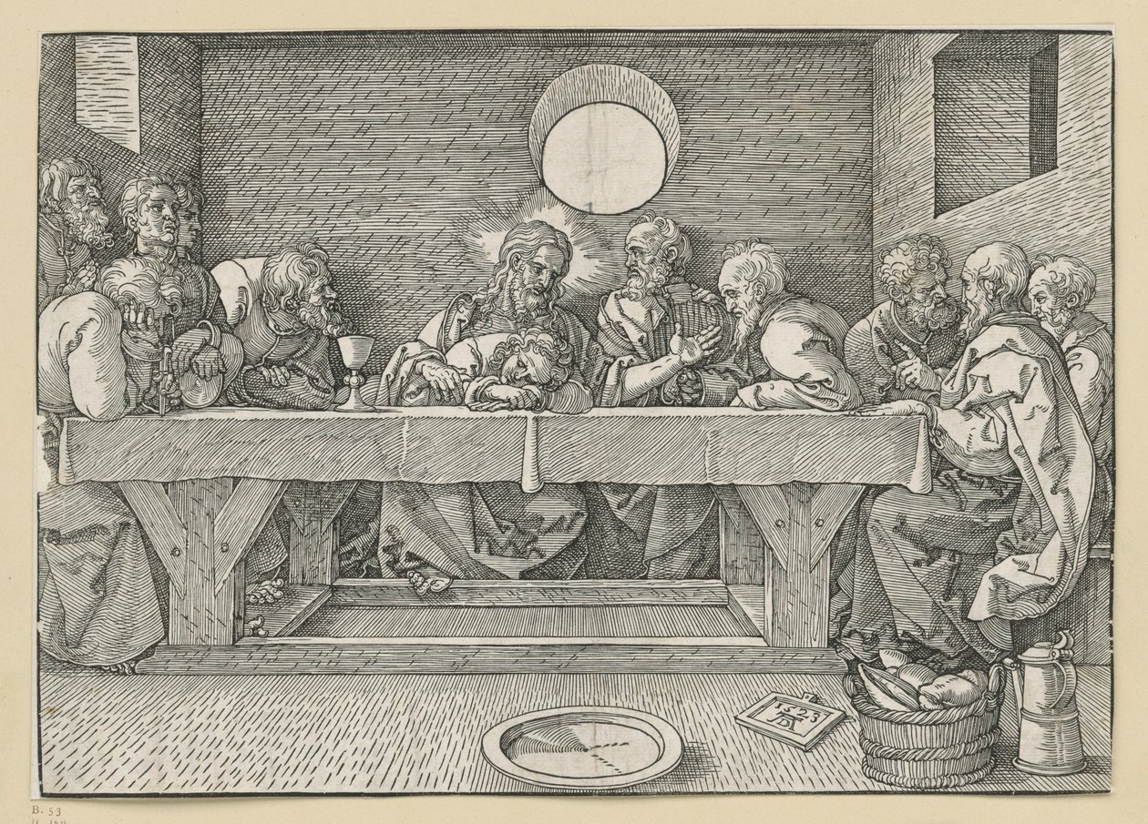 Het Laatste Avondmaal door Albrecht Dürer