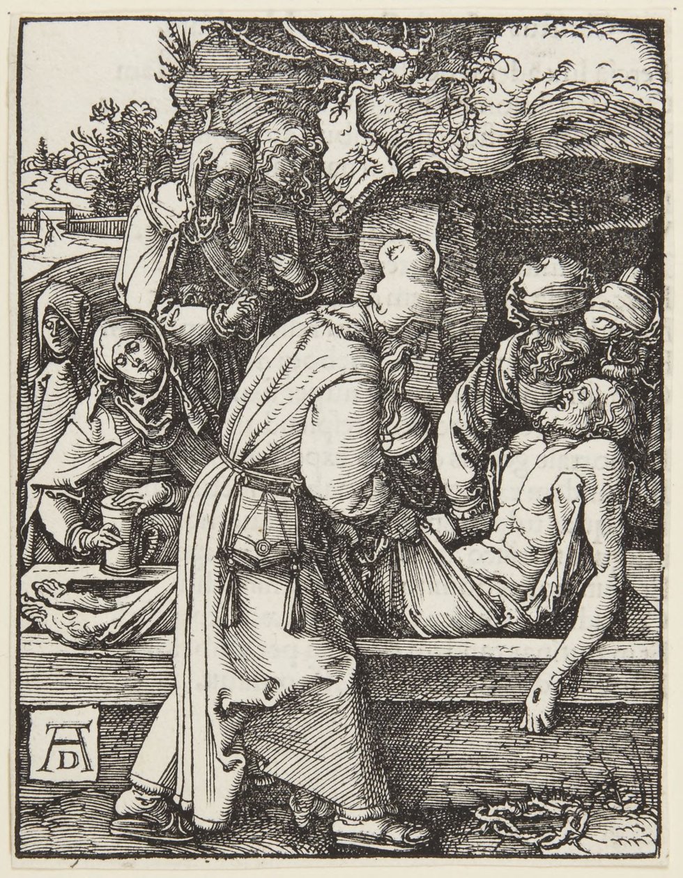 Afzetting door Albrecht Dürer