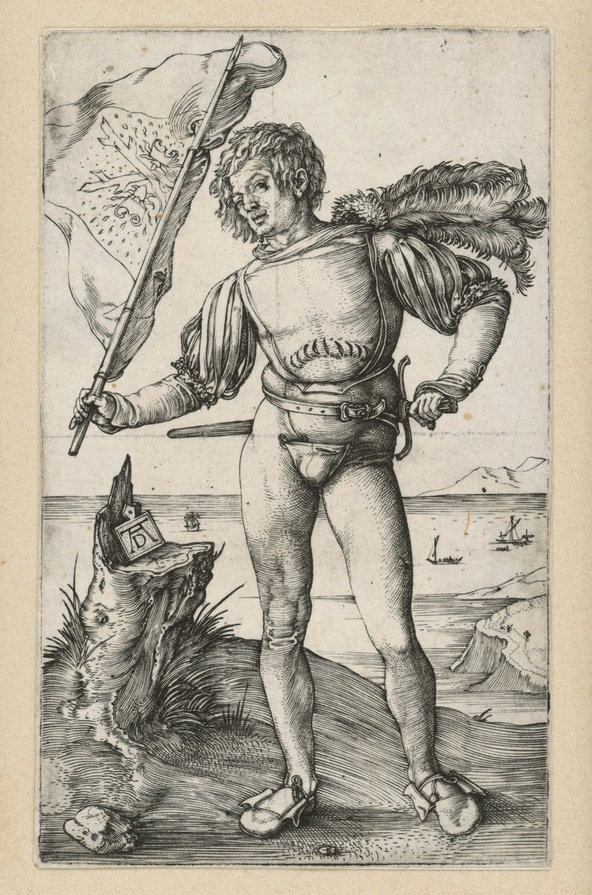De vaandeldrager door Albrecht Dürer