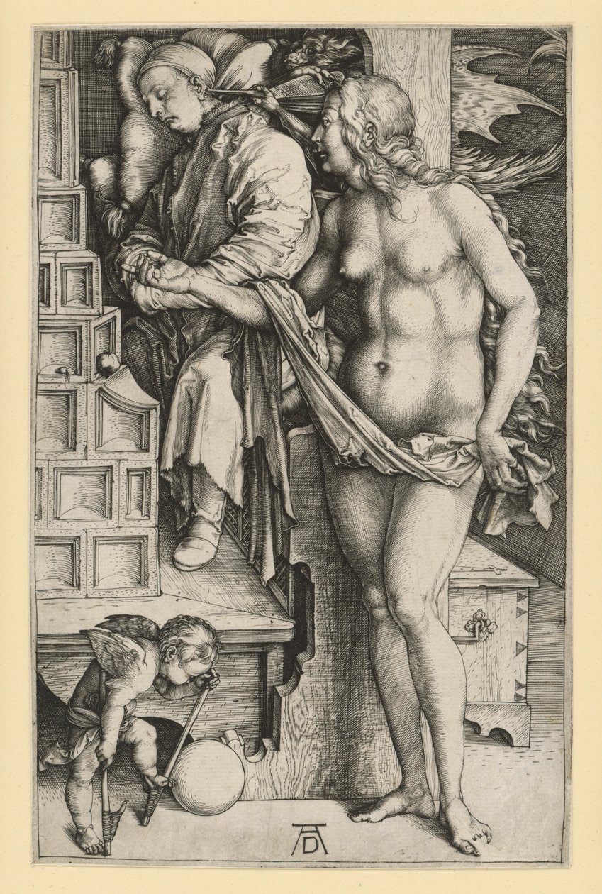 De droom van de dokter door Albrecht Dürer
