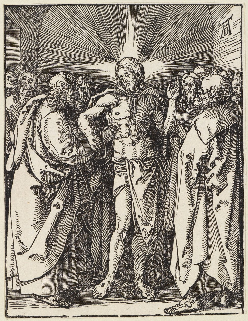 De ongelovige Thomas door Albrecht Dürer