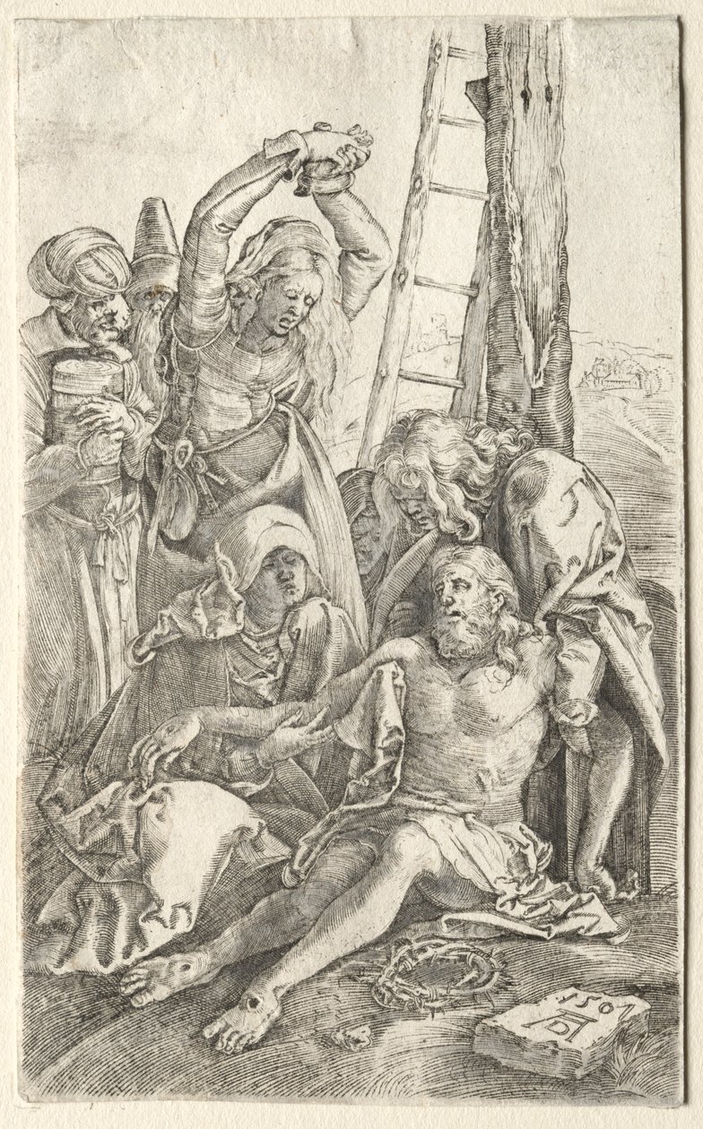 Afdaling van het kruis door Albrecht Dürer