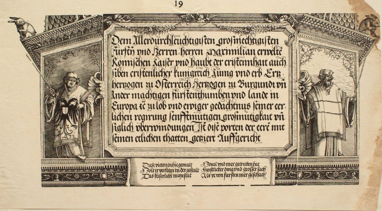 Detail 19 door Albrecht Dürer