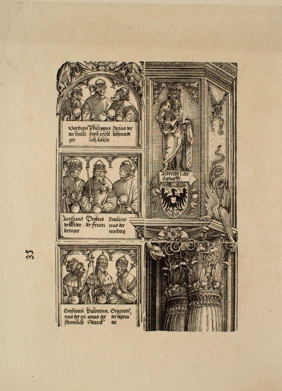 Detail 35 door Albrecht Dürer