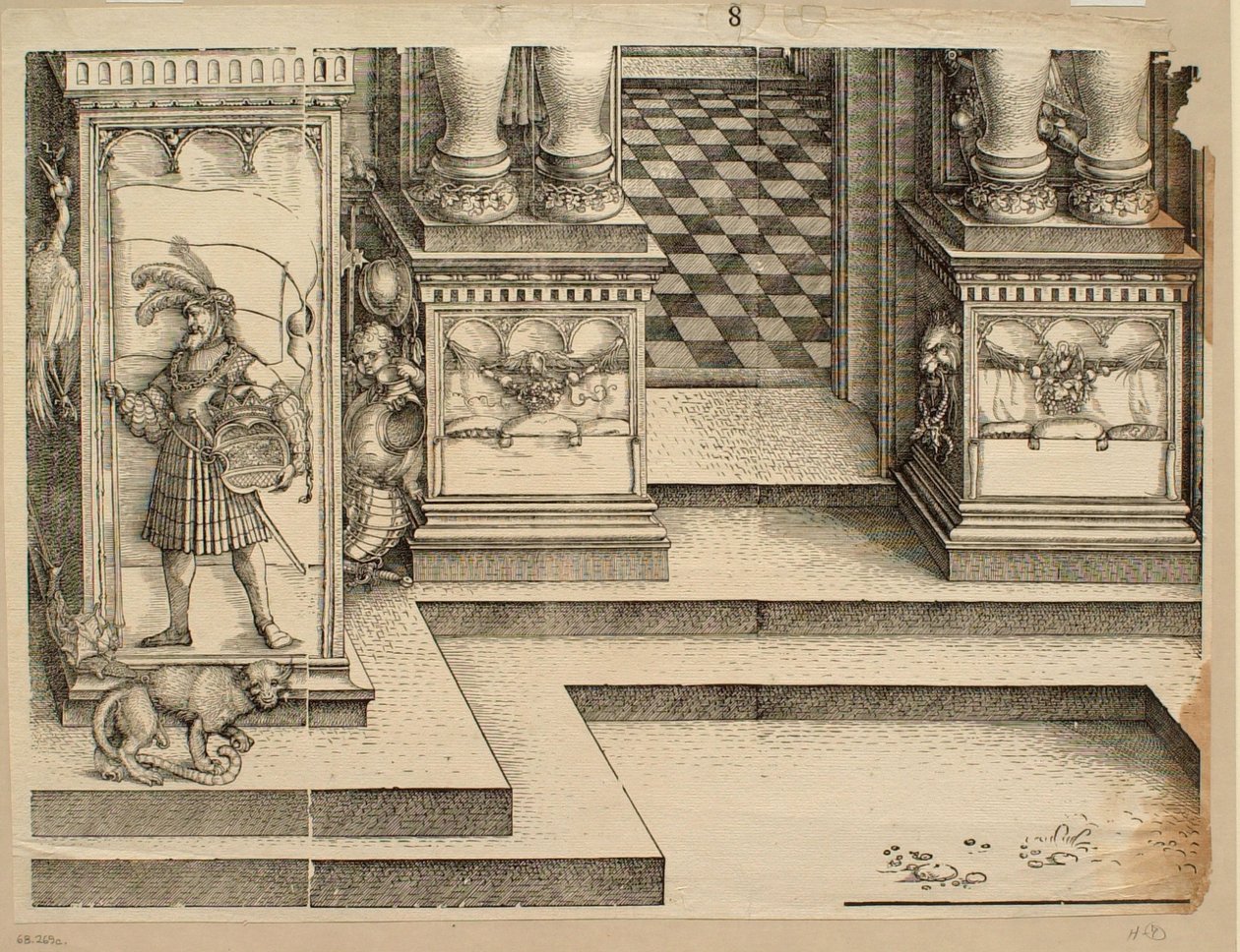 Detail 8 door Albrecht Dürer