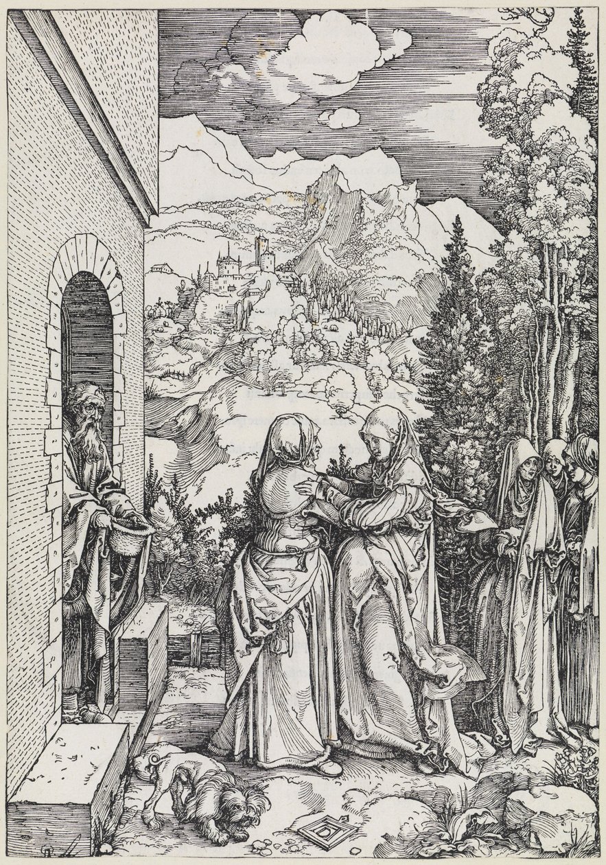 De bezoeking door Albrecht Dürer