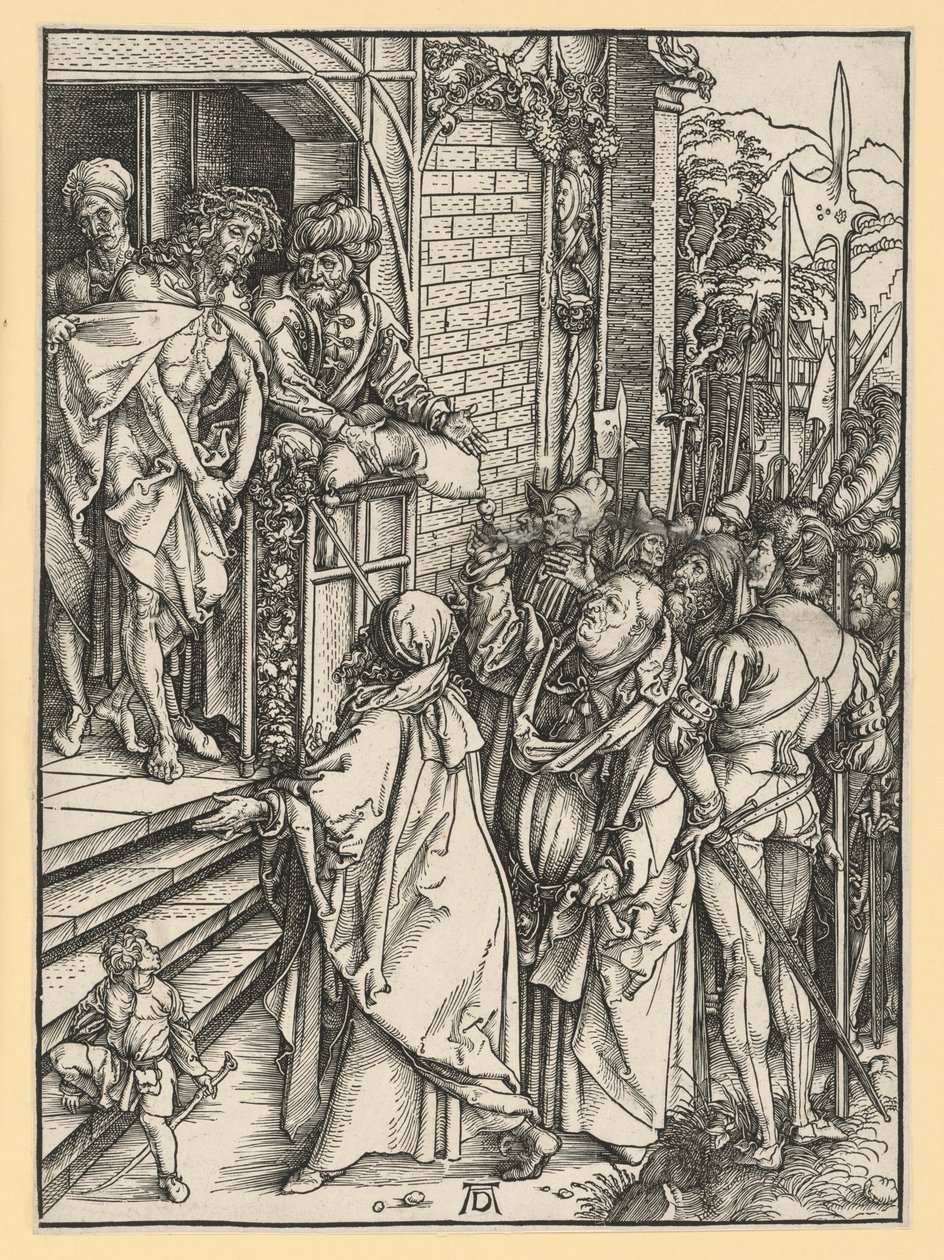 Ecce Homo (Grote Passie) door Albrecht Dürer