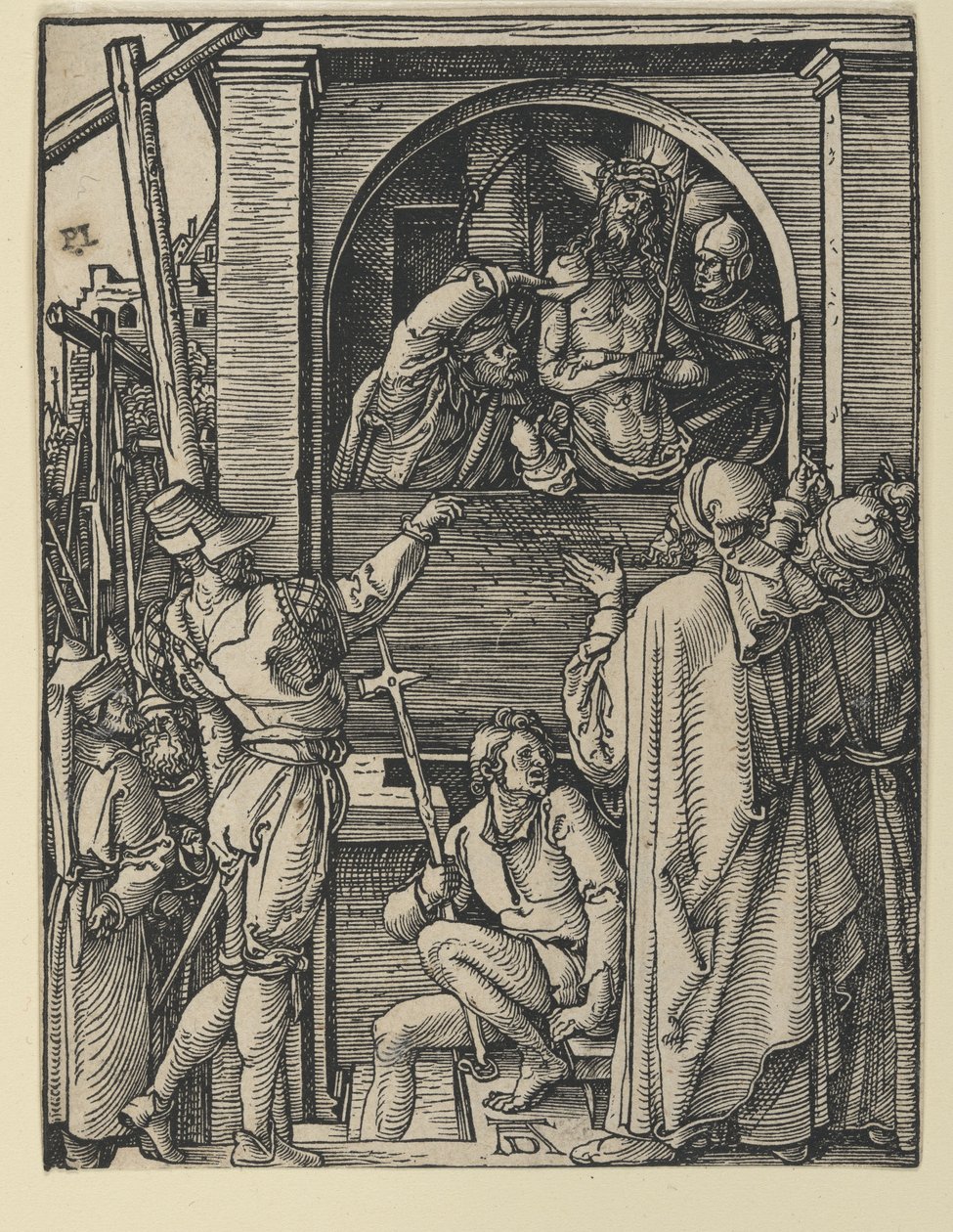 Ecce Homo, uit De kleine passie door Albrecht Dürer
