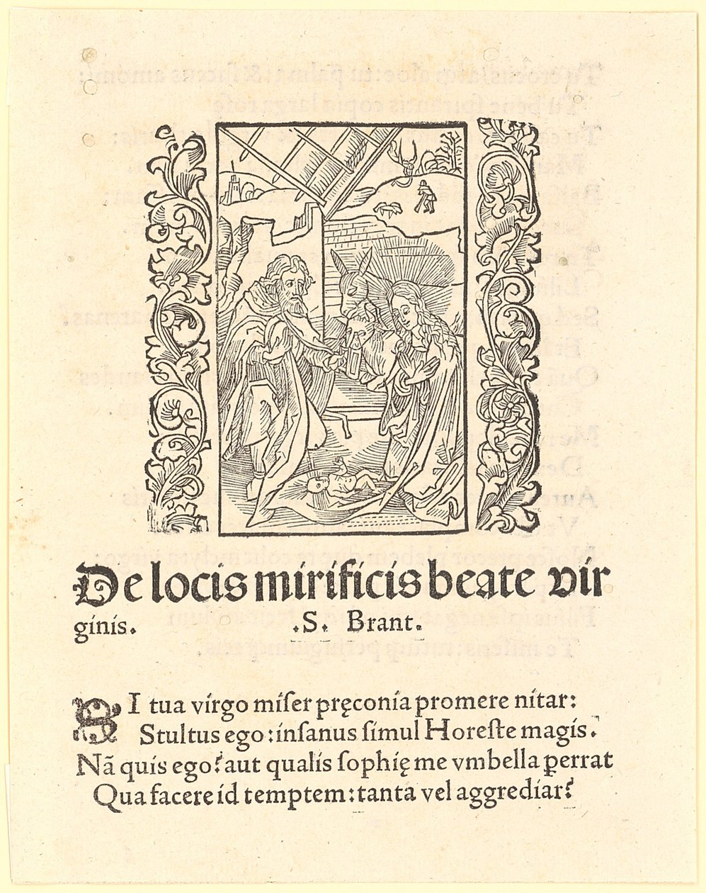 Geboorte van Christus door Albrecht Dürer