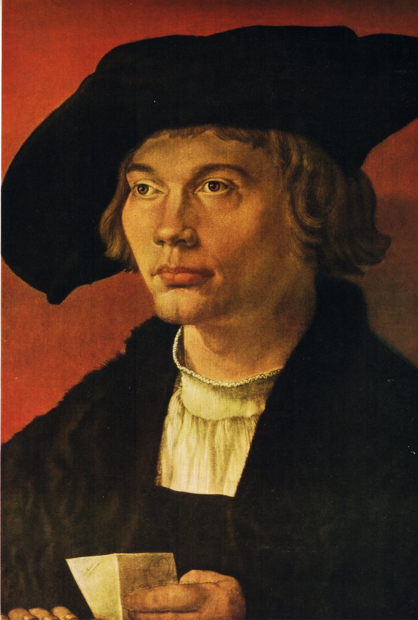 Duits: Bernhard von Reesen Portret van Bernhart von Reesen door Albrecht Dürer