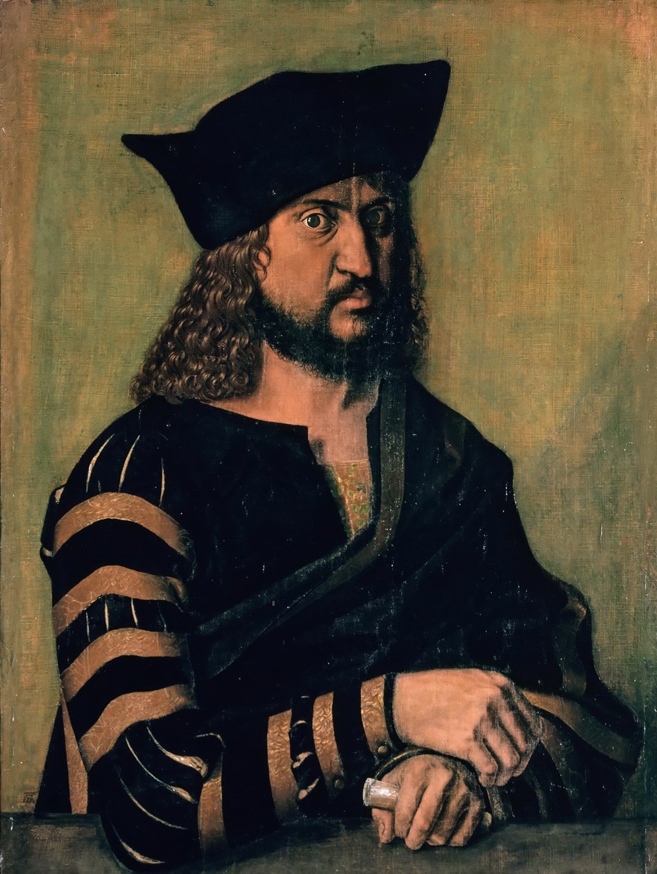Duits: Portret van Frederik de Wijze, Keurvorst van Saksen Portret van Frederik III van Saksen door Albrecht Dürer