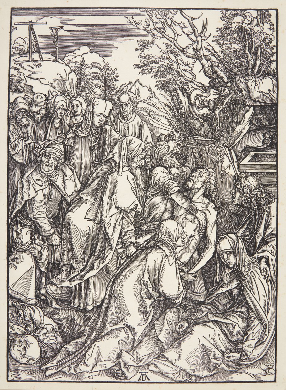 De Begrafenis door Albrecht Dürer