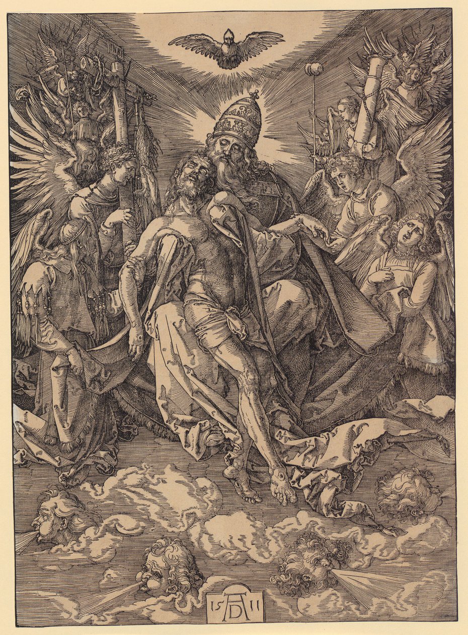 Heilige Drie-eenheid door Albrecht Dürer