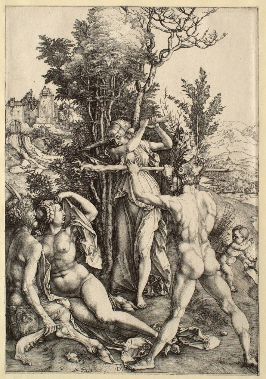 Hercules door Albrecht Dürer