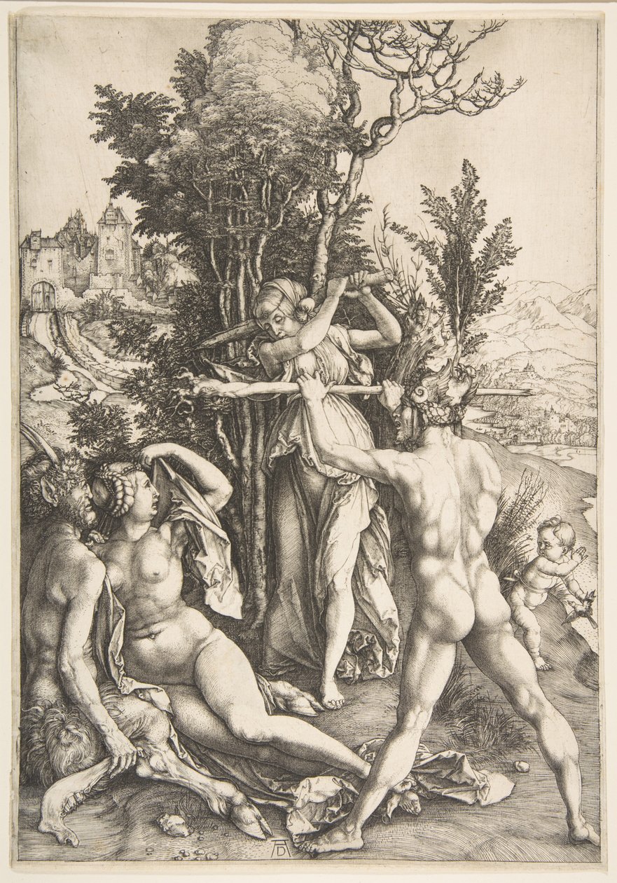 Hercules op de tweesprong door Albrecht Dürer