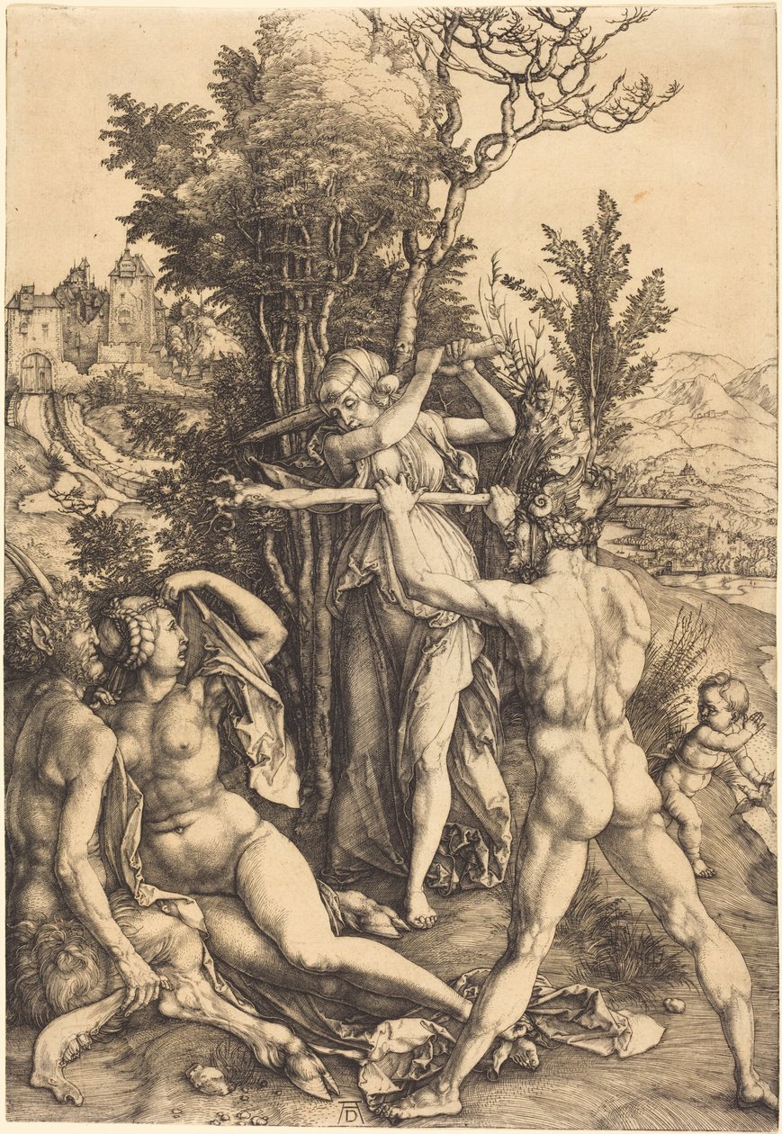 Hercules op de tweesprong door Albrecht Dürer