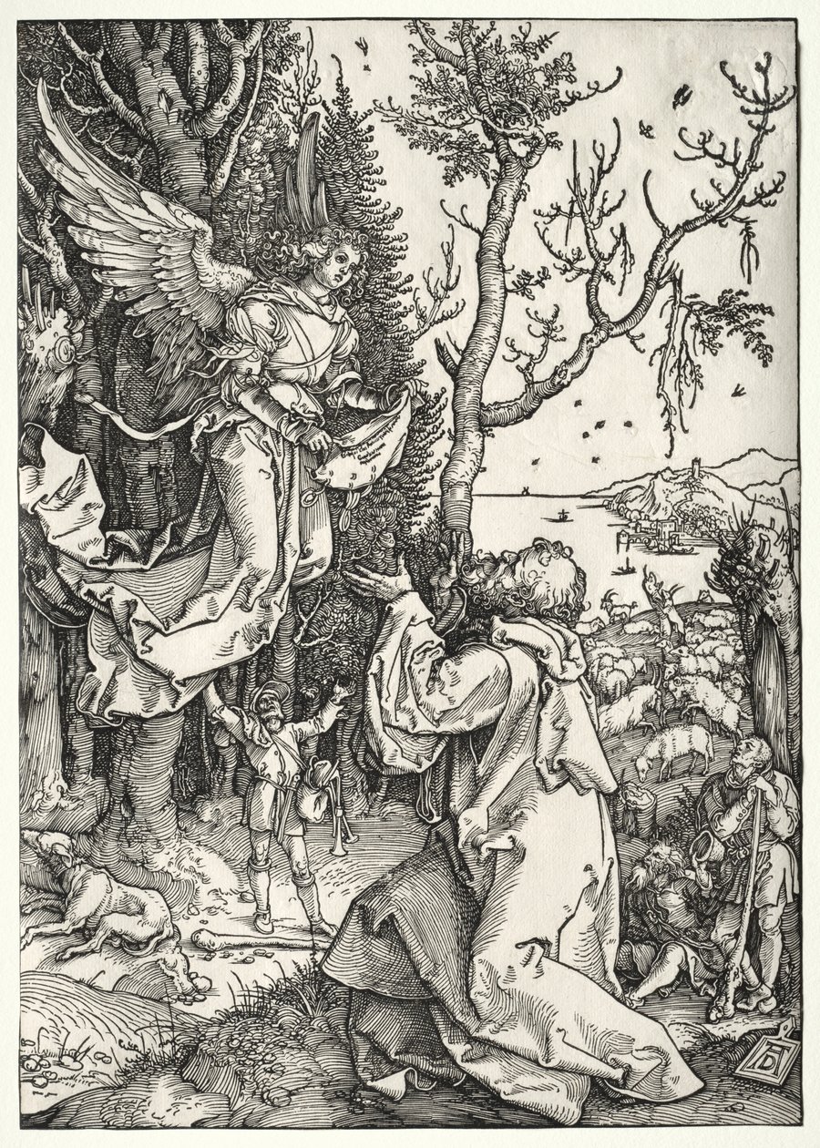 Joachim en de Engel door Albrecht Dürer