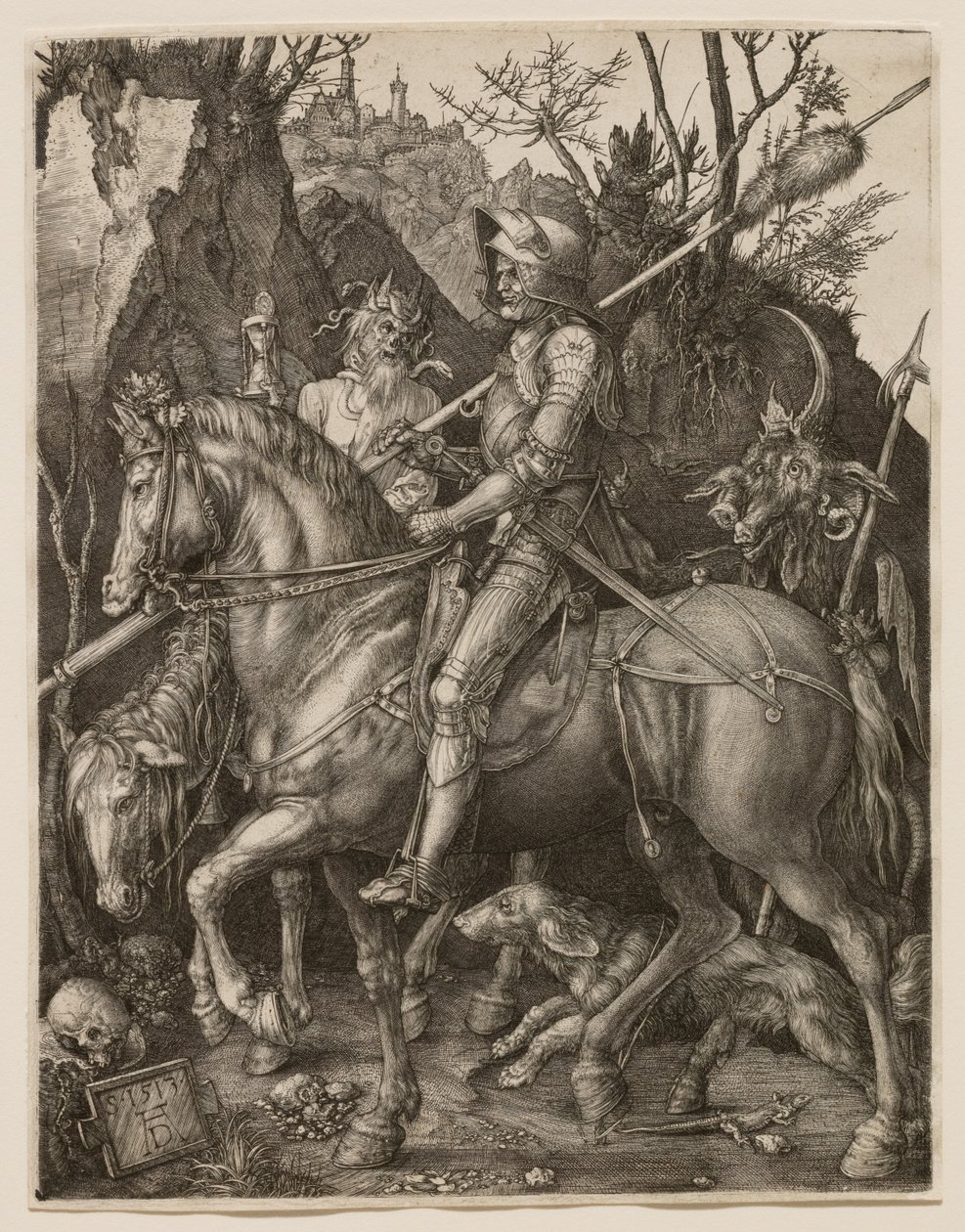 Ridder, Dood en Duivel door Albrecht Dürer