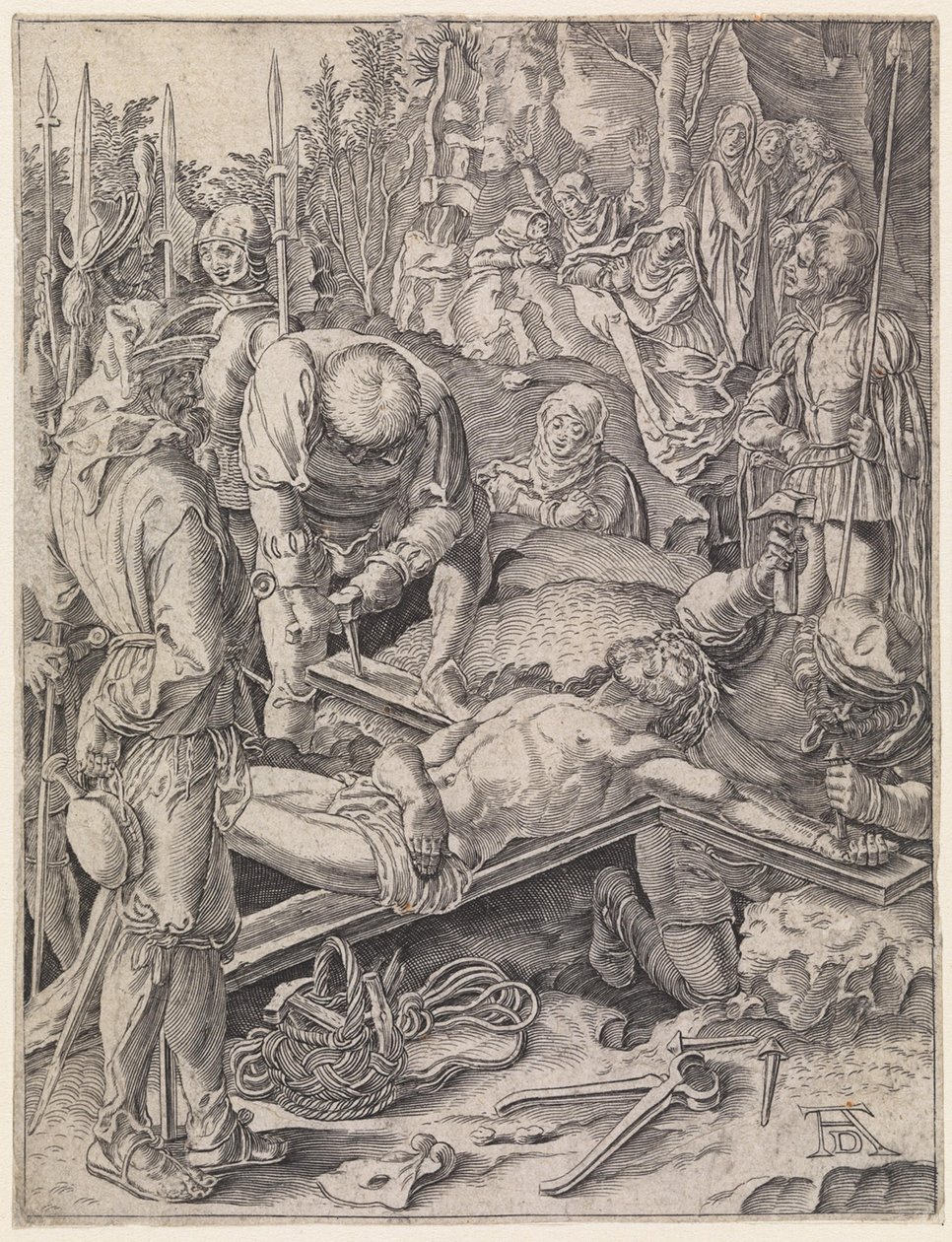 Kruisiging van Christus door Albrecht Dürer