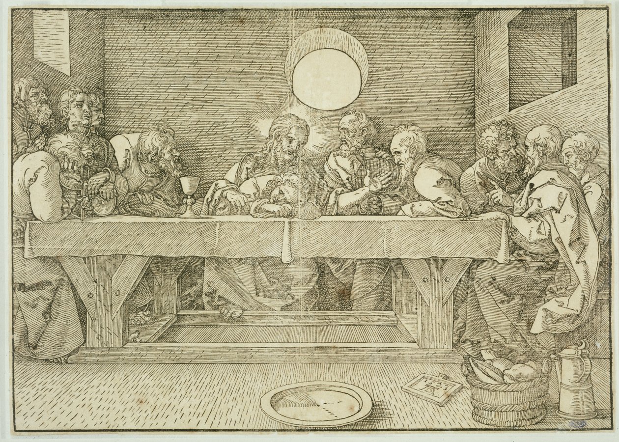 Het Laatste Avondmaal (Bartsch 53) door Albrecht Dürer