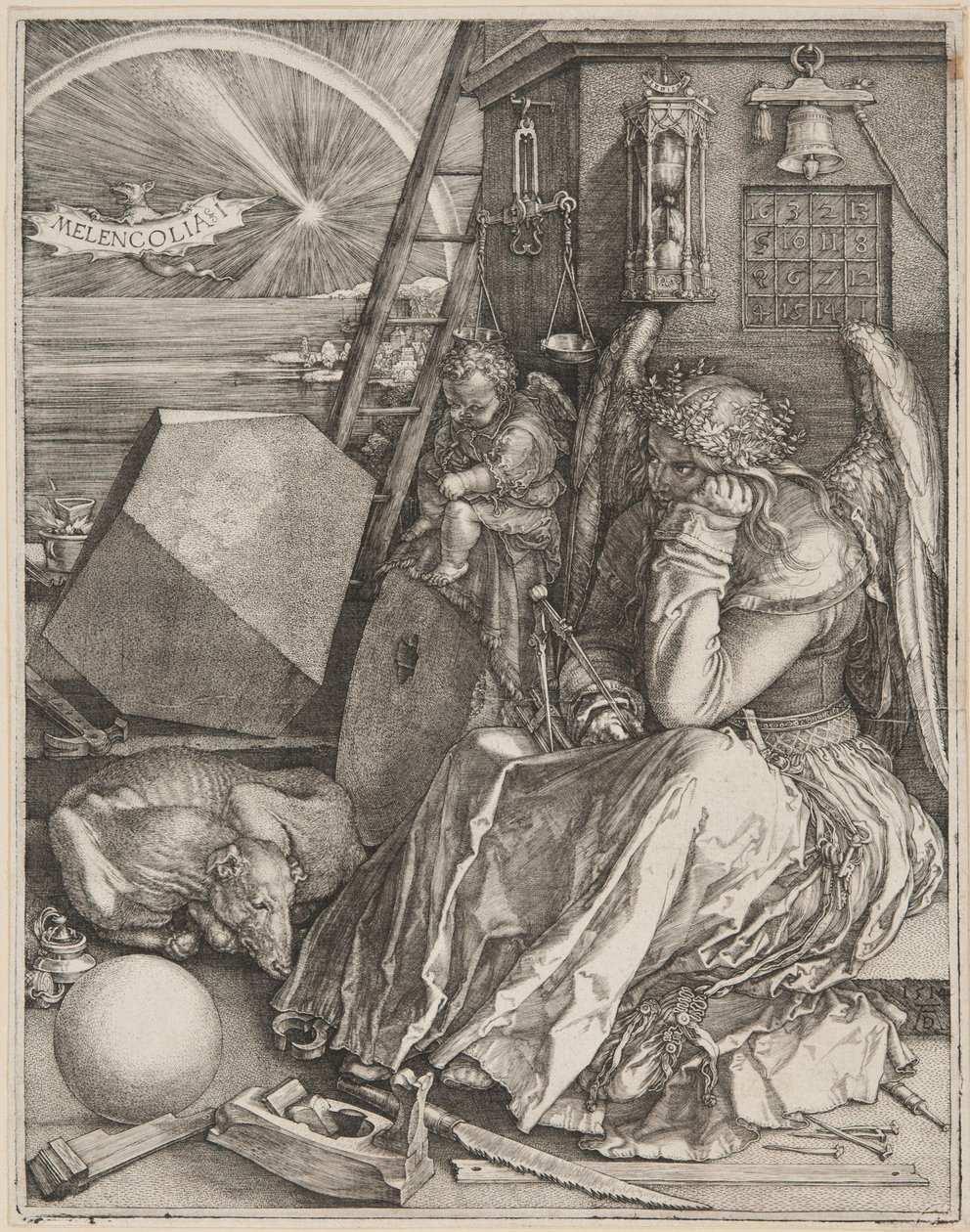 Melencolia I door Albrecht Dürer