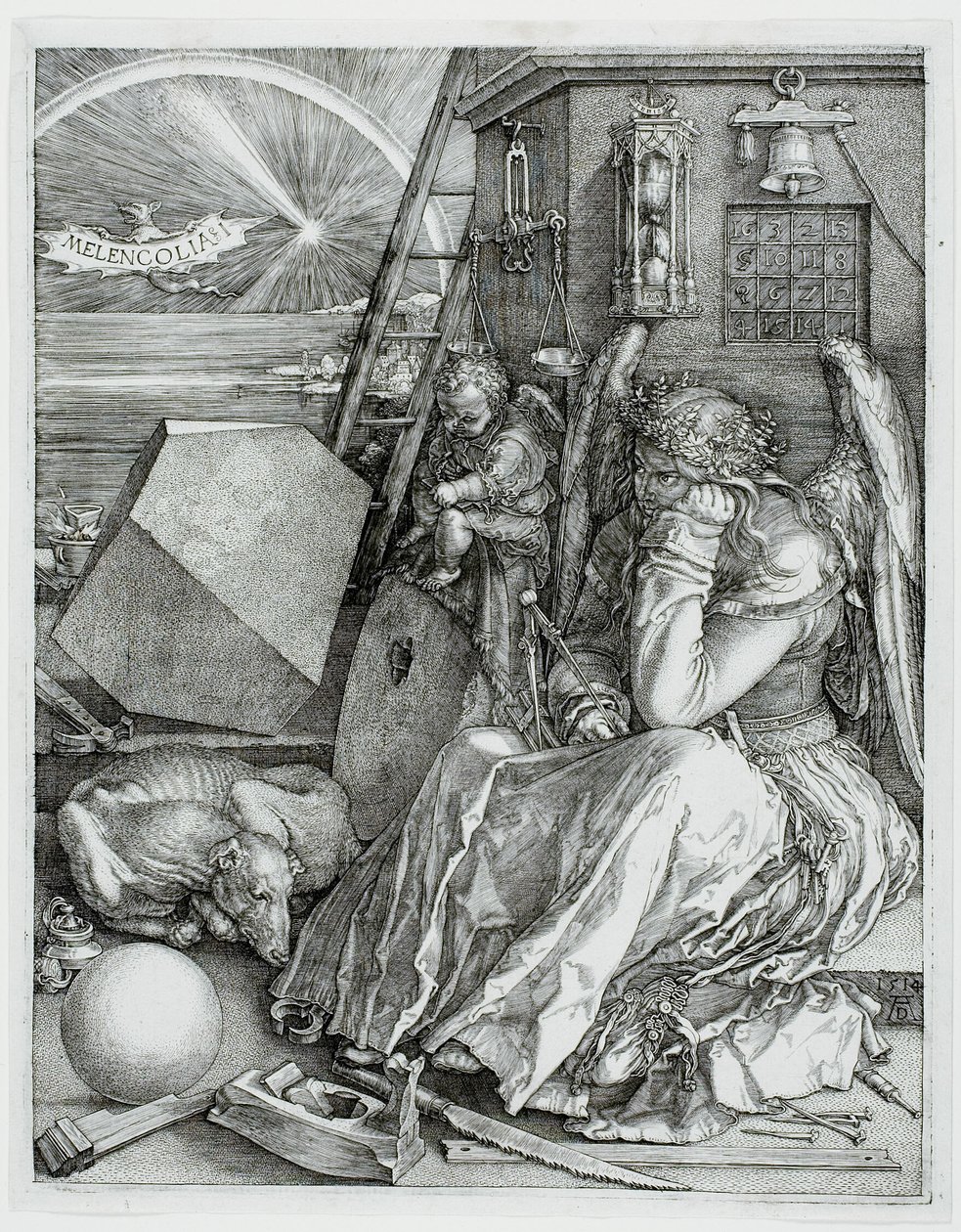 Melencolia I door Albrecht Dürer