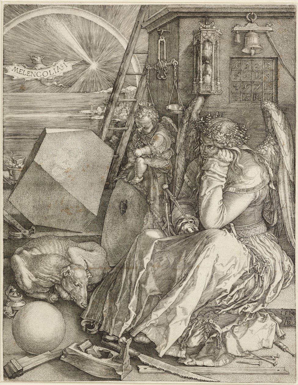 Melencolia I door Albrecht Dürer