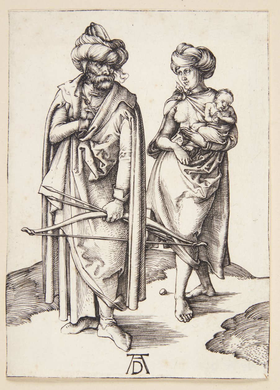 Oosterse familie door Albrecht Dürer
