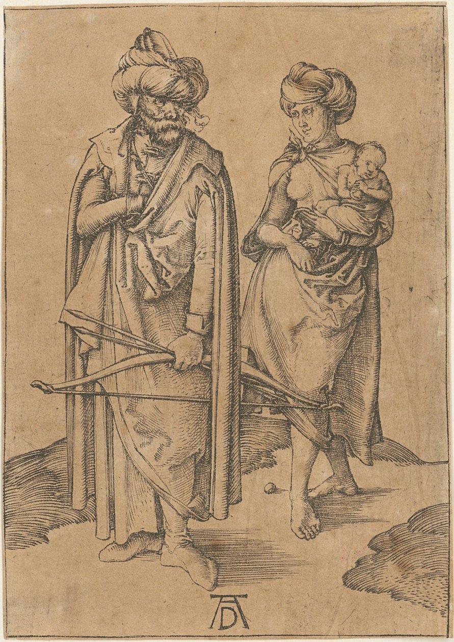 Oosterling en zijn vrouw door Albrecht Dürer