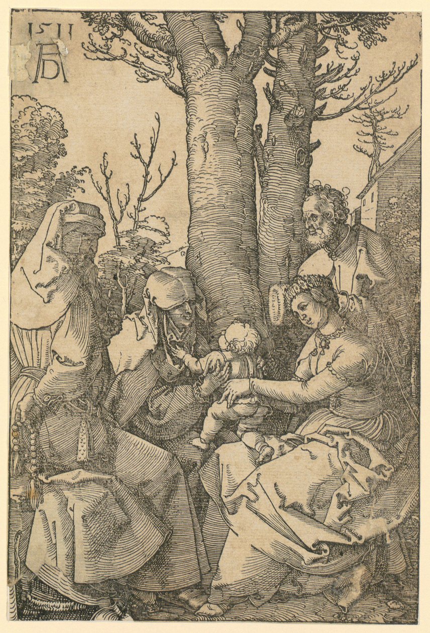 Portret van kardinaal Albrecht van Brandenburg door Albrecht Dürer