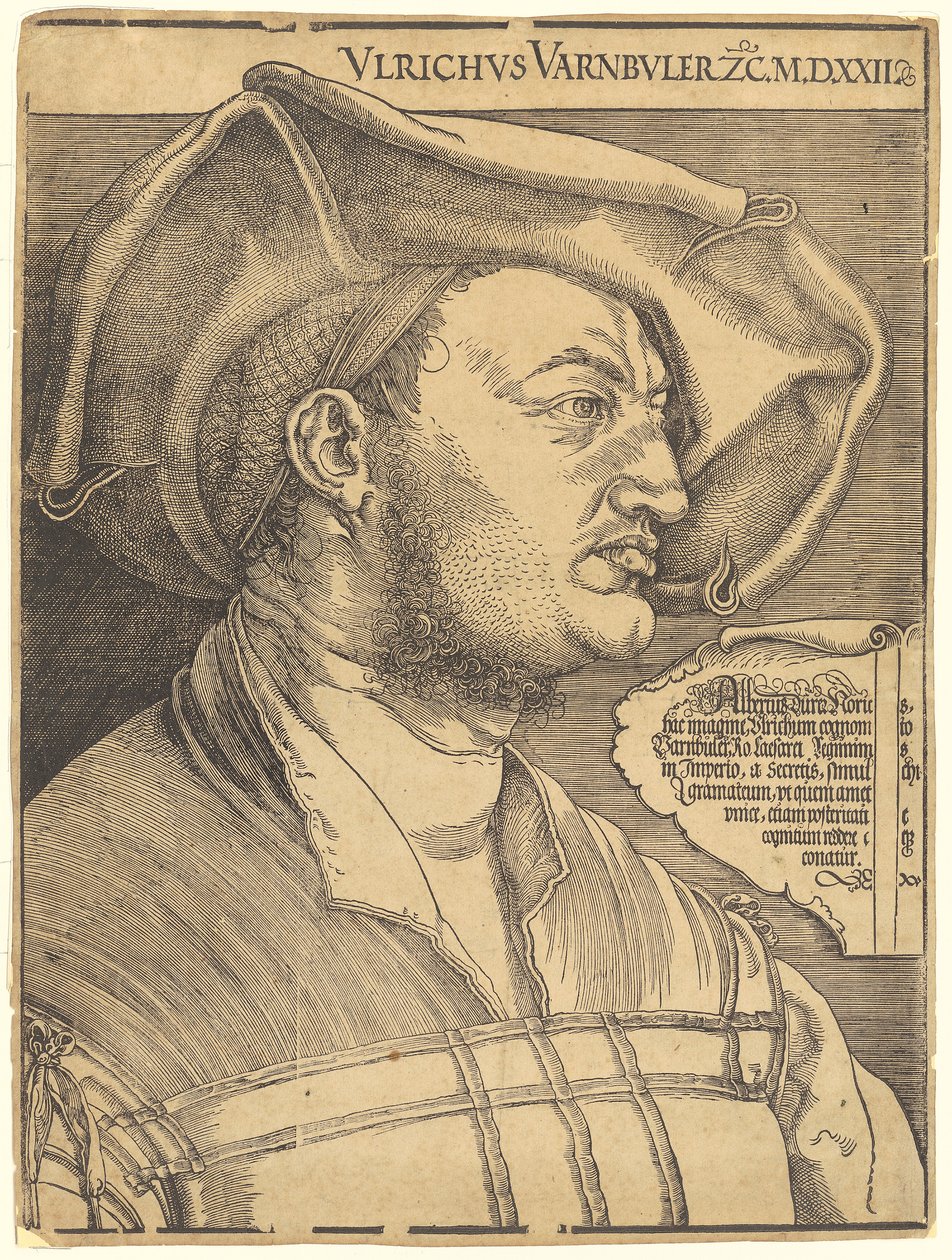 Portret van Ulrich Varnbüler door Albrecht Dürer