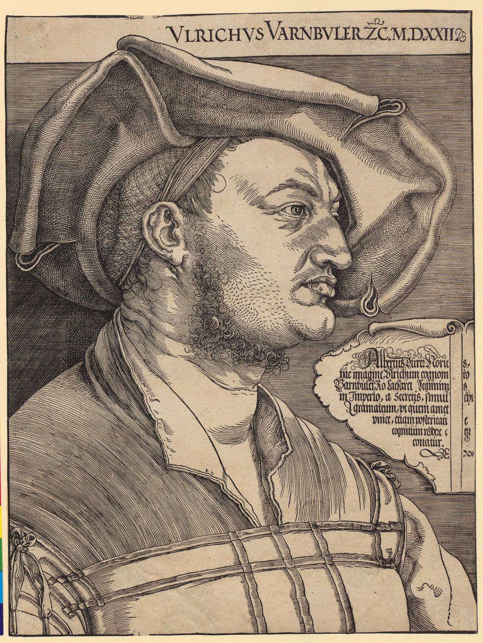 Portret van Ulrich Varnbüler door Albrecht Dürer