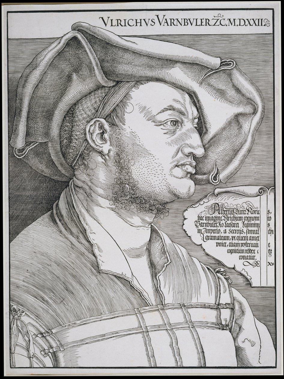 Portret van Ulrich Varnbüler door Albrecht Dürer