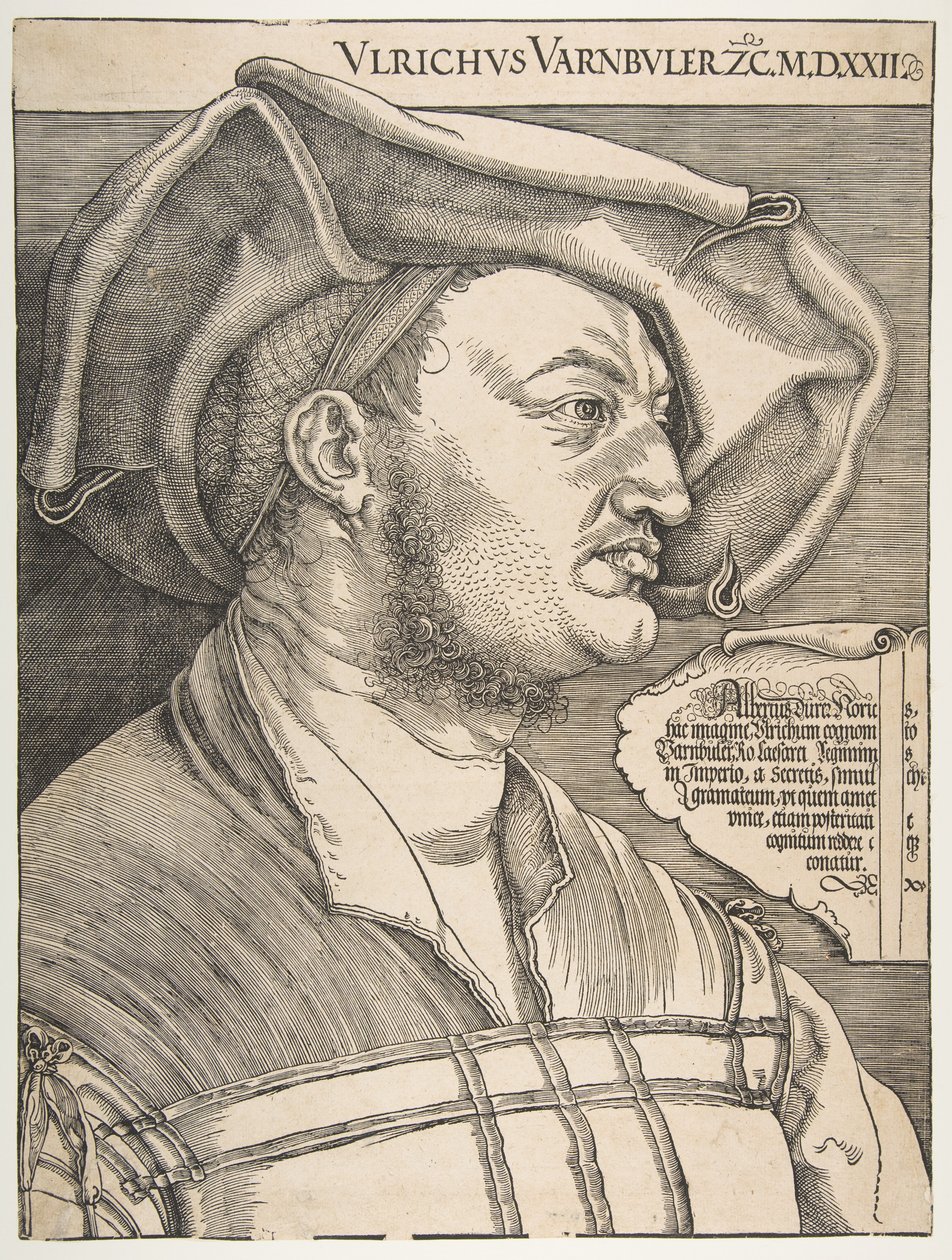 Portret van Ulrich Varnbuler door Albrecht Dürer