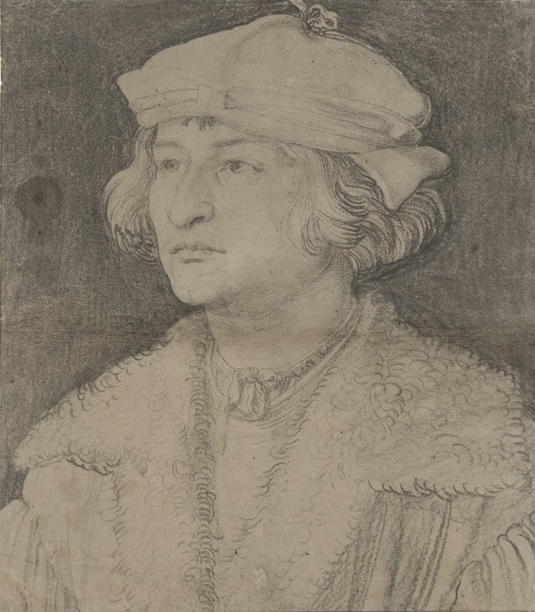 Portret van een jongeman met hoed, ca. 1506 door Albrecht Dürer