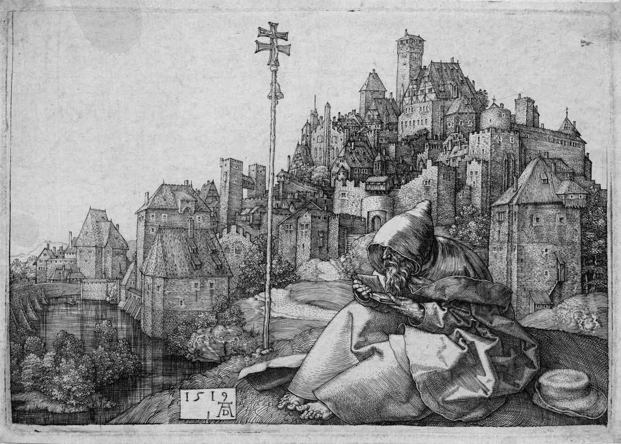Sint-Antonius door Albrecht Dürer