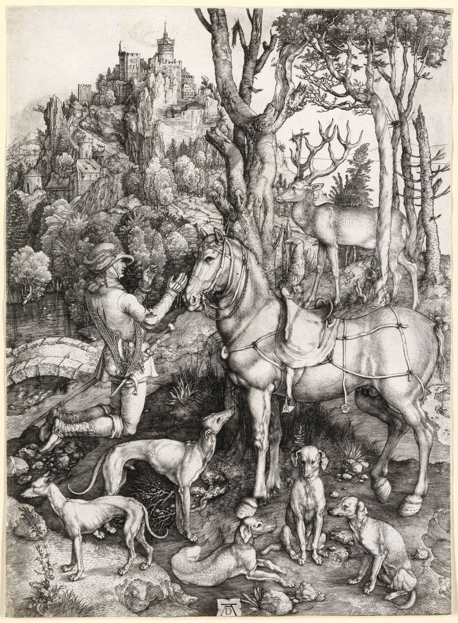 Sint Eustatius door Albrecht Dürer