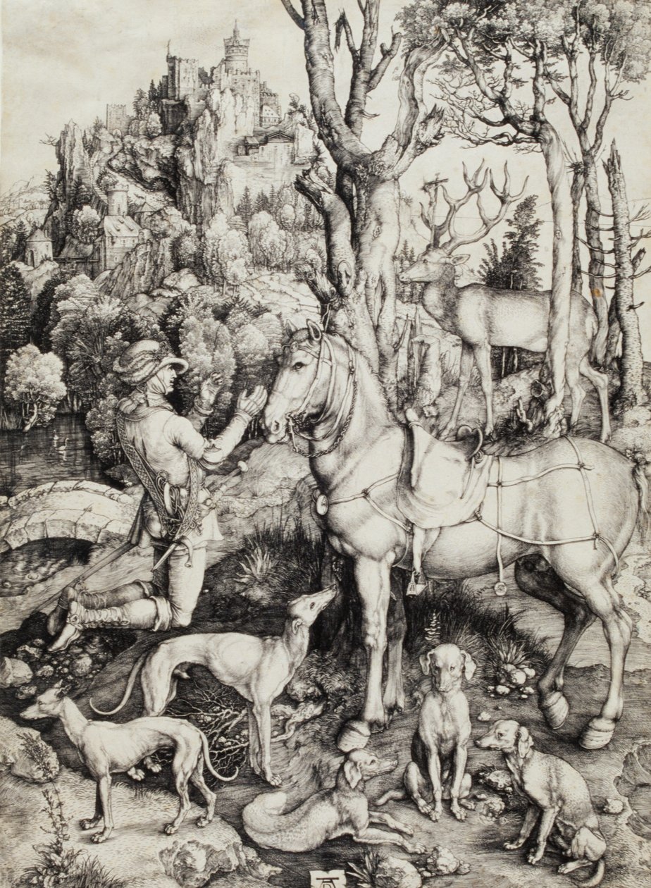 Sint-Eustachius door Albrecht Dürer