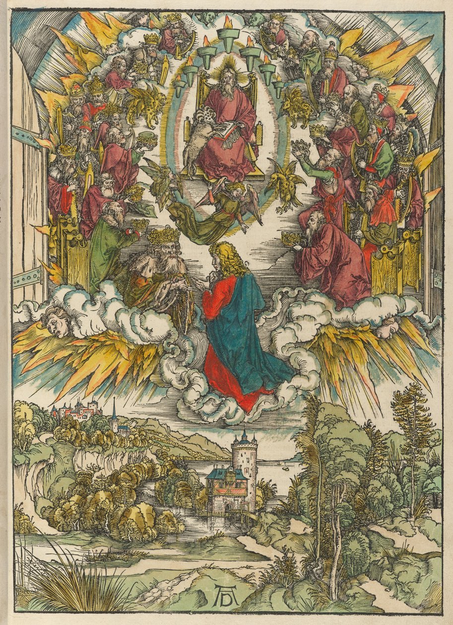 Johannes voor God en de Ouderen door Albrecht Dürer