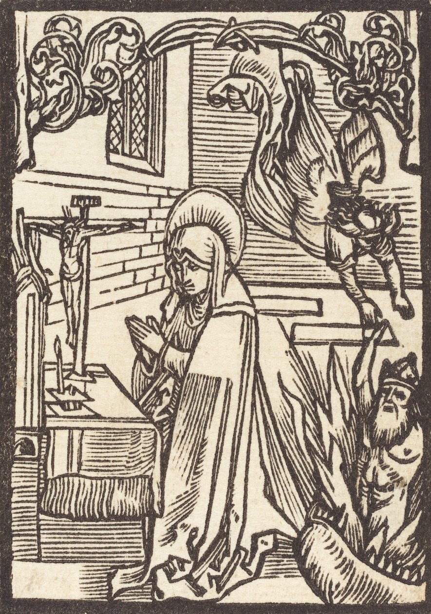 Sint Odilia door Albrecht Dürer