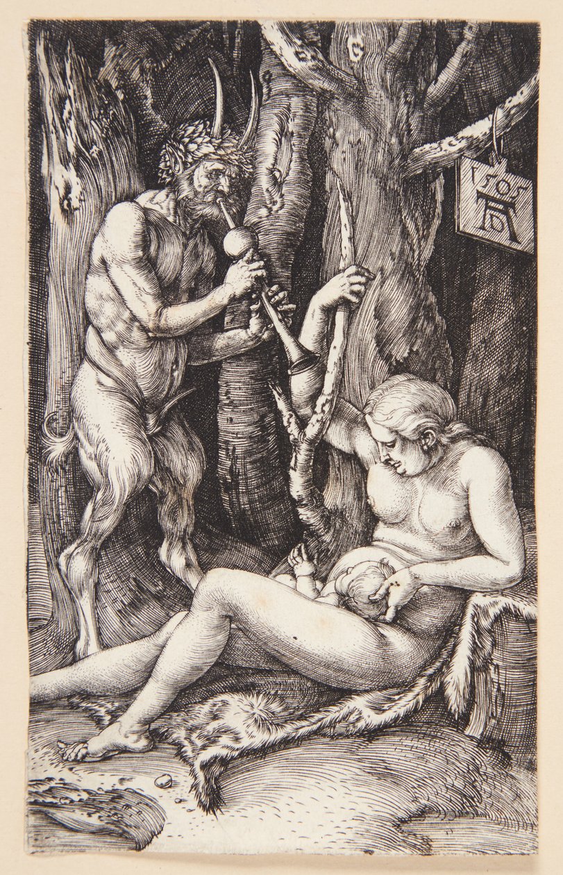 De satyrfamilie door Albrecht Dürer