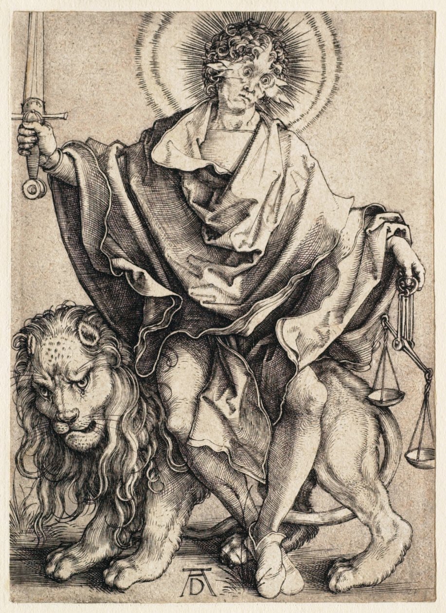 Sol Iustitiae door Albrecht Dürer