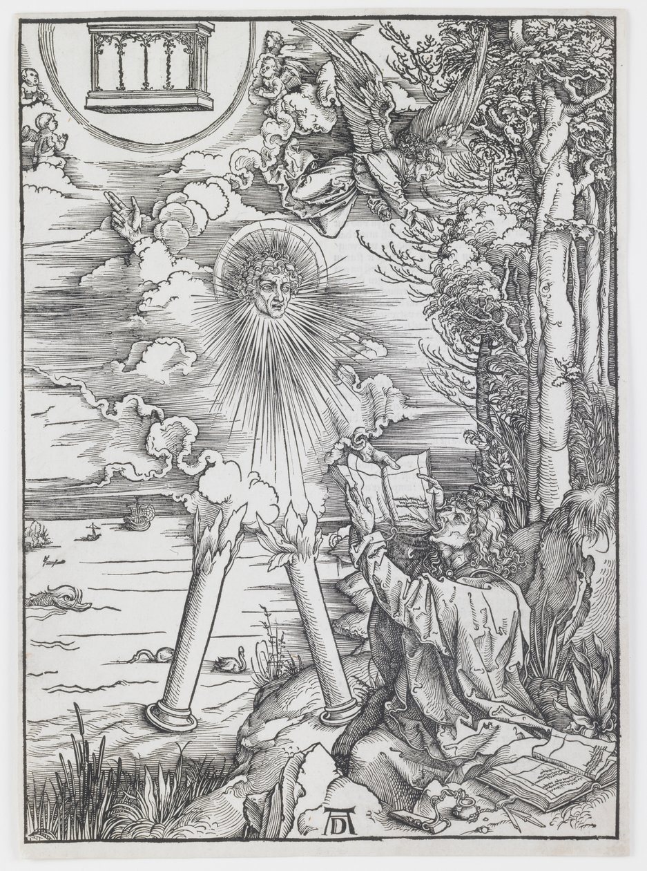 St. Johannes die het Boek Verslindt, uit 