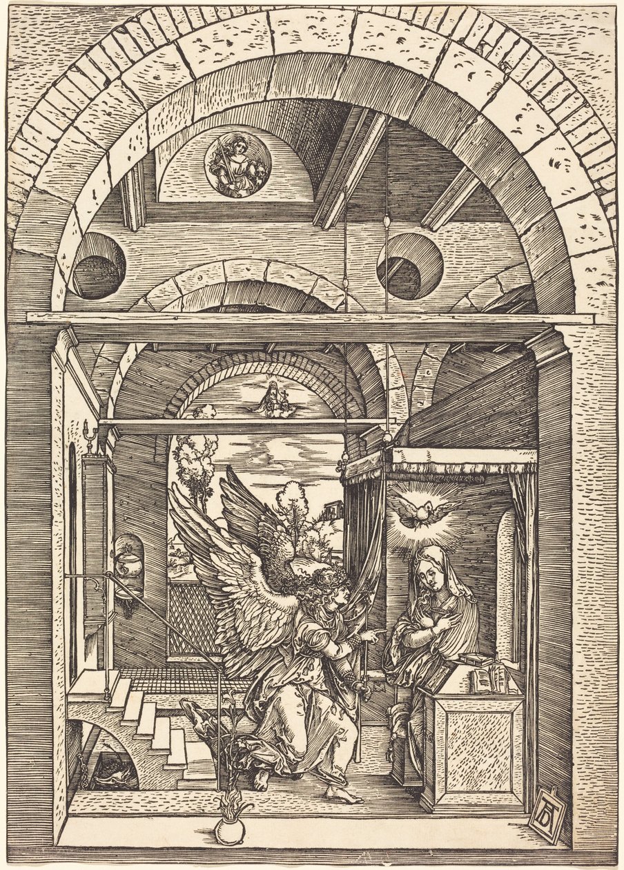 De Aankondiging door Albrecht Dürer