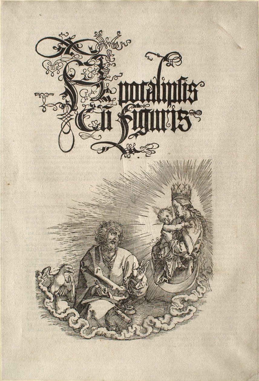 De Apocalyps: de Maagd verschijnt aan de heilige Johannes door Albrecht Dürer