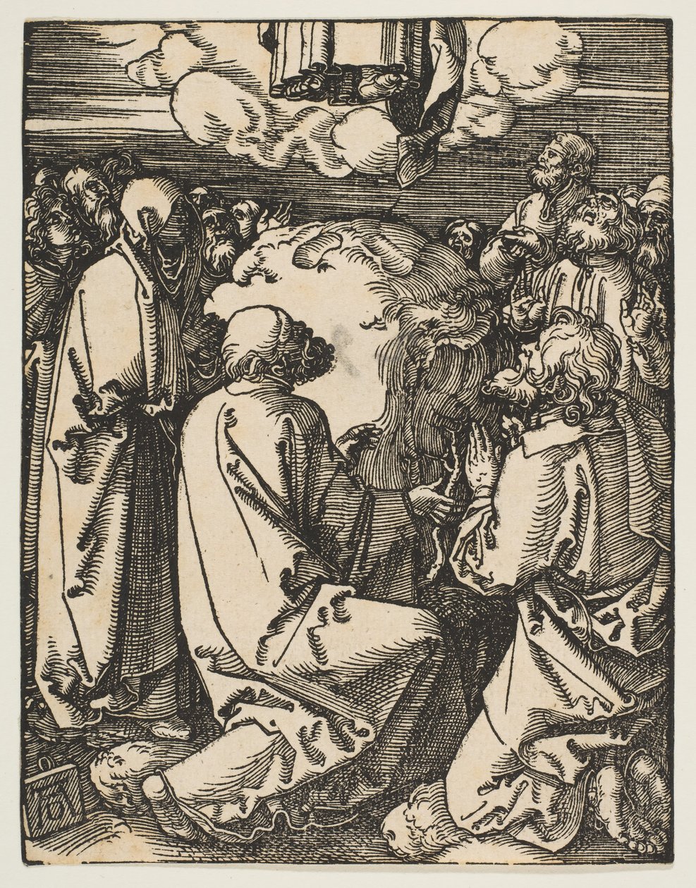 De Hemelvaart, uit De Kleine Passie door Albrecht Dürer