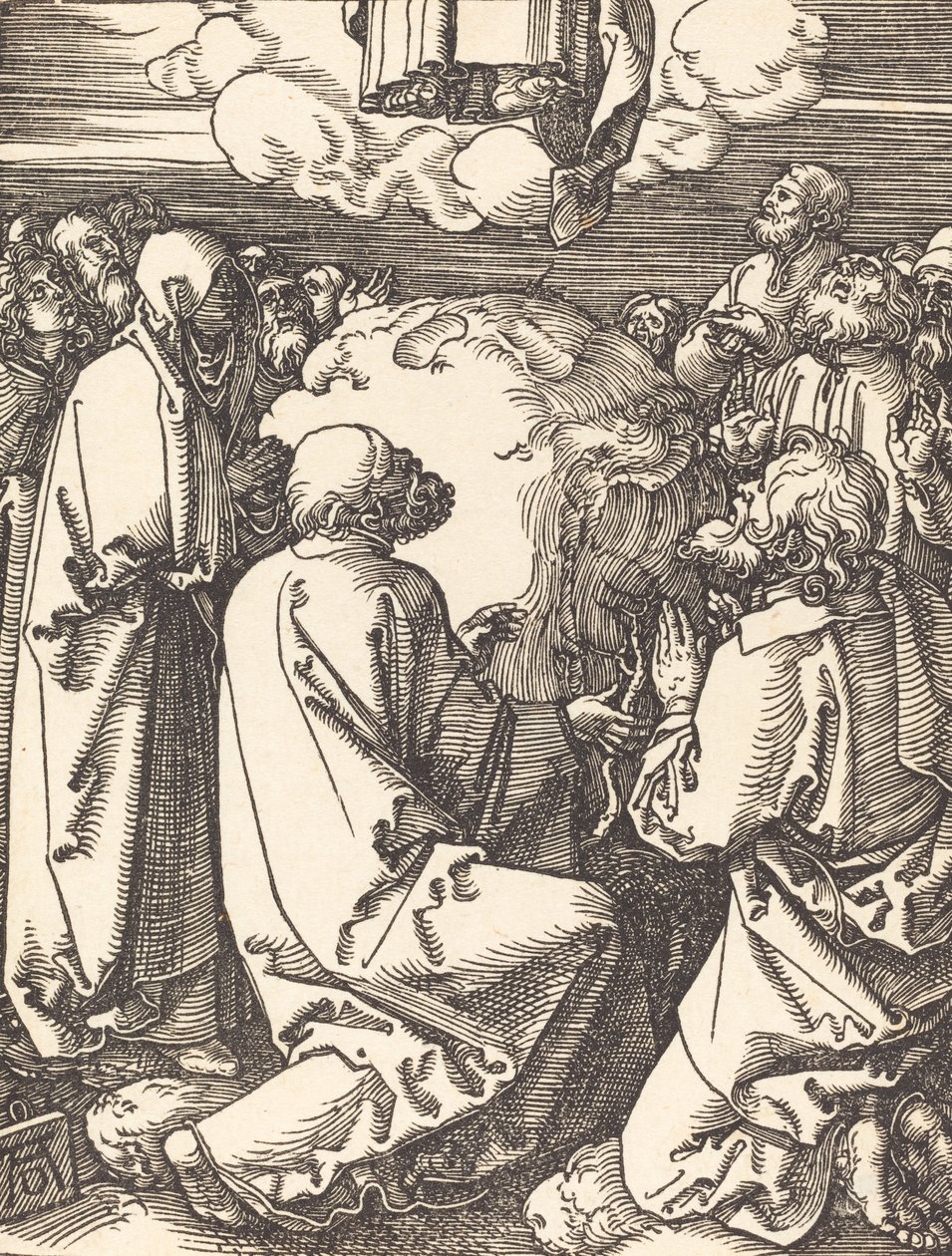 De Hemelvaart, waarschijnlijk ca. 1509-1510 door Albrecht Dürer