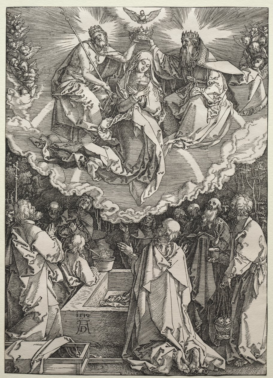 De Hemelvaart en Kroning van de Maagd door Albrecht Dürer